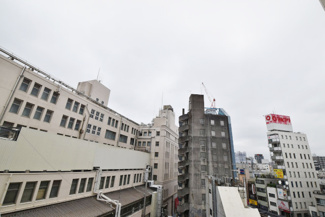 【展望】 | お部屋からの眺望。浅草駅前が丸見えです