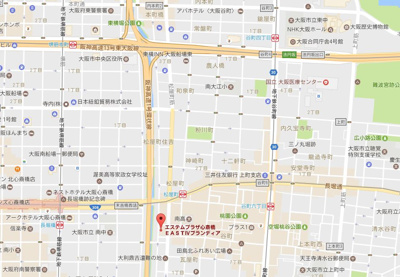 【地図】 | エステムプラザ心斎橋EASTⅣブランディア