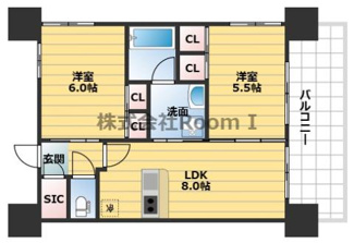 【間取り】 | エステムプラザ心斎橋EASTⅣブランディア