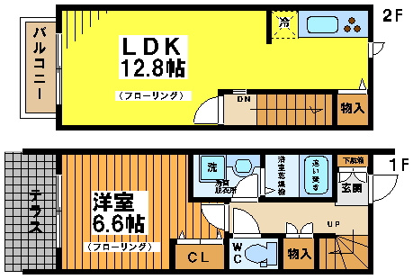 【間取り】 | ミ・ルガル西参道
