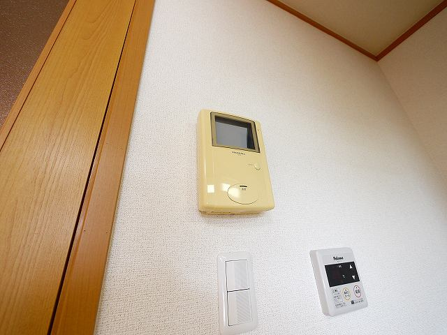 アムール　パティオのセキュリティ|モニター付きインターホンです