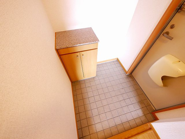 アムール　パティオの玄関|きれいな玄関です