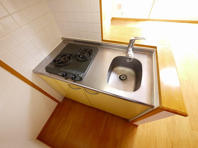 アムール　パティオのキッチン|使いやすいキッチンです