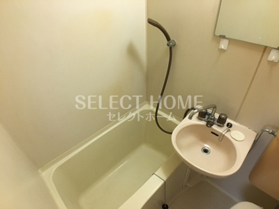 【浴室】 | コーポみどり | 落ち着いた空間のお風呂です