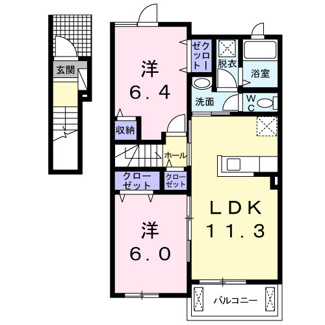 【間取り】 | リビエスタⅠ