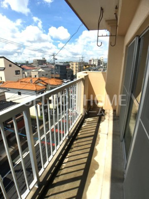 【バルコニー】 | パークサイド峯沢 | 落ち着いた時間を過ごせるバルコニーです