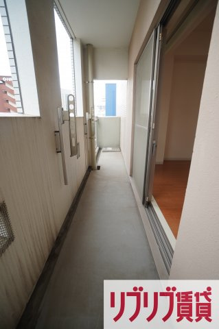 ステーションサイドなかむらのバルコニー