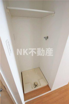 【設備】 | ネモフィラ（八戸ノ里賃貸） | 室内洗濯パンです