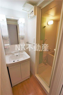 【独立洗面台】 | ネモフィラ（八戸ノ里賃貸） | 独立洗面台あり、毎朝おしゃれに忙しい女性の方におすすめです