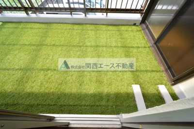 【バルコニー】 | 山城町１丁目貸家