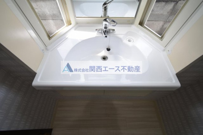 【洗面所】 | 山城町１丁目貸家