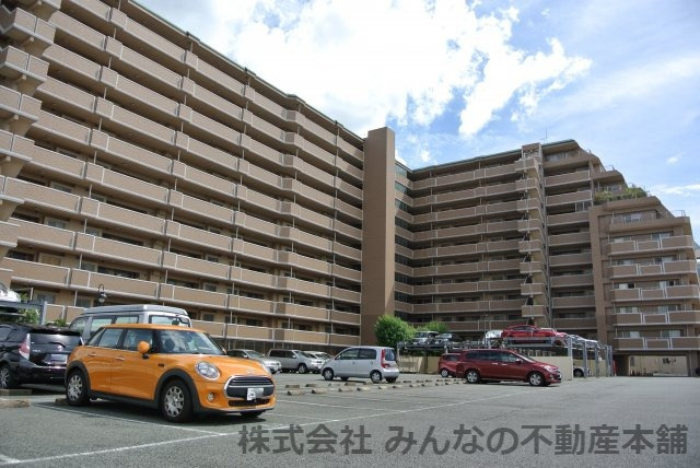 コアマンションフェスティオ久留米の外観|西側からの外観です