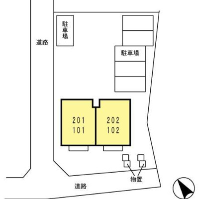 【駐車場】 | ティアラ | カースペースがあります
