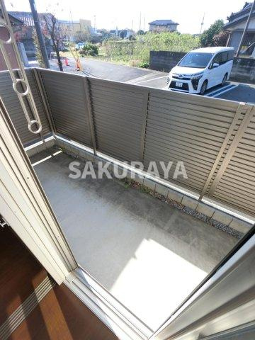 ディバージュのバルコニー|バルコニー