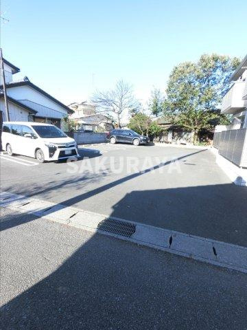 ディバージュの駐車場|フラットで駐車しやすい駐車場です！