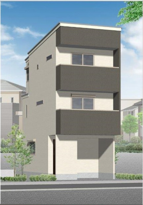 【外観パース】 | 寝屋川市対馬江東町　建築条件付き土地 | 【イメージパース】
外壁は、サイディング採用♪
色などは、お客様で選べます♪