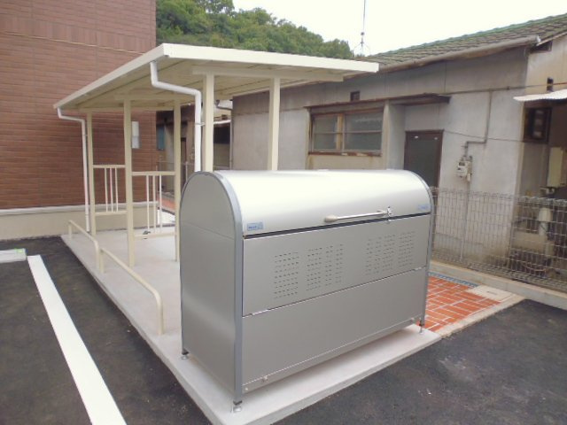 倉敷市連島町連島のアパートのその他共用部分|敷地内専用ゴミステーション