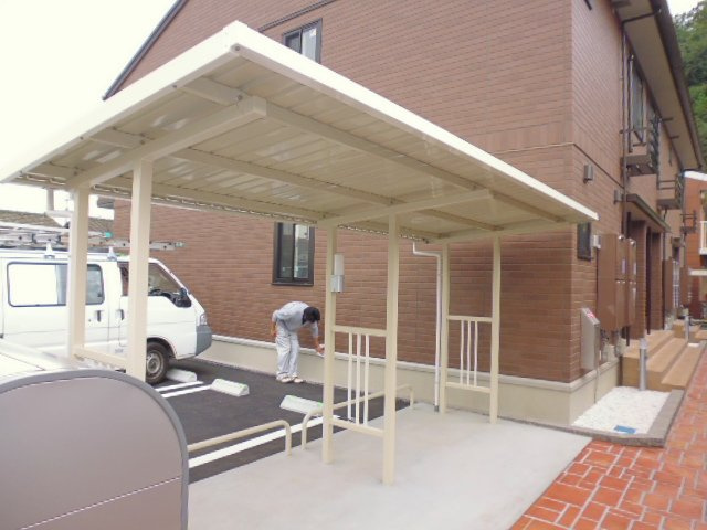 倉敷市連島町連島のアパートのその他共用部分|駐輪場