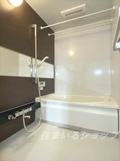 広島市安佐北区三入南１丁目のアパートの浴室|追い焚き・浴室暖房乾燥機あり