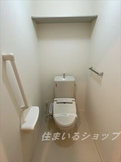 広島市安佐北区三入南１丁目のアパートのトイレ|シャワートイレ