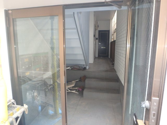 藤コーポのエントランス
