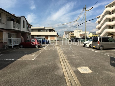 【駐車場】 | 城前ハイツＢ | 駐車場です