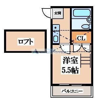 【間取り】 | レオパレス花園第3