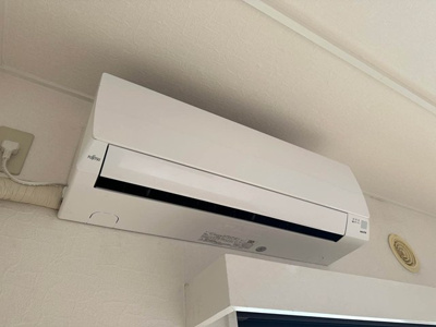 【設備】 | アンジェレ藤が丘 | 暑い夏や寒い冬に大活躍！リビングダイニングキッチンにあるエアコンです☆冷暖房完備で1年中快適に過ごせます♪