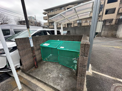 【その他共用部分】 | アンジェレ藤が丘 | 敷地内ごみ置き場でごみ出しもらくらく～♪忙しい社会人さんや主婦さんにもうってつけ！