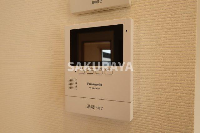 ヴィラ・フェリーチェのセキュリティ|TVモニターフォン。2024年撮影。現況と異なる場合がございます。