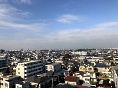 【展望】 | オリンピックマンション桜台第2 | 高層階の為、眺望良好！