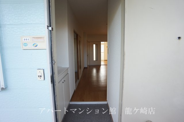 グリーンハウスＡの玄関