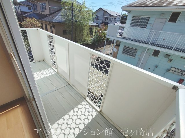 グリーンハウスＡのバルコニー