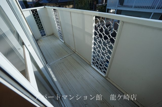 グリーンハウスＡのバルコニー