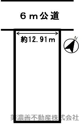 ２２０３０　関市千疋北土地の区画図