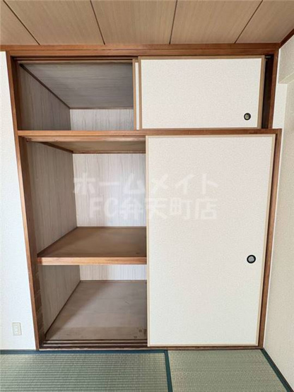 【収納】 | ファミール弁天町パークサイド | 押入があります