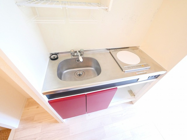 ルミエールタナカのキッチン|きれいなキッチンです