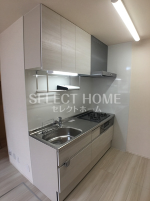 【キッチン】 | プライムヒル若松 | コンパクトなキッチンで掃除もラクラク
