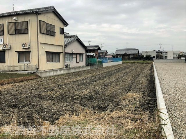 ５０１９４　羽島市上中町長間土地の外観