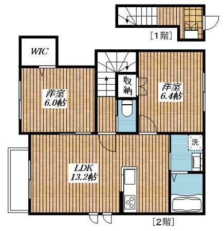 クレールメゾンの間取り