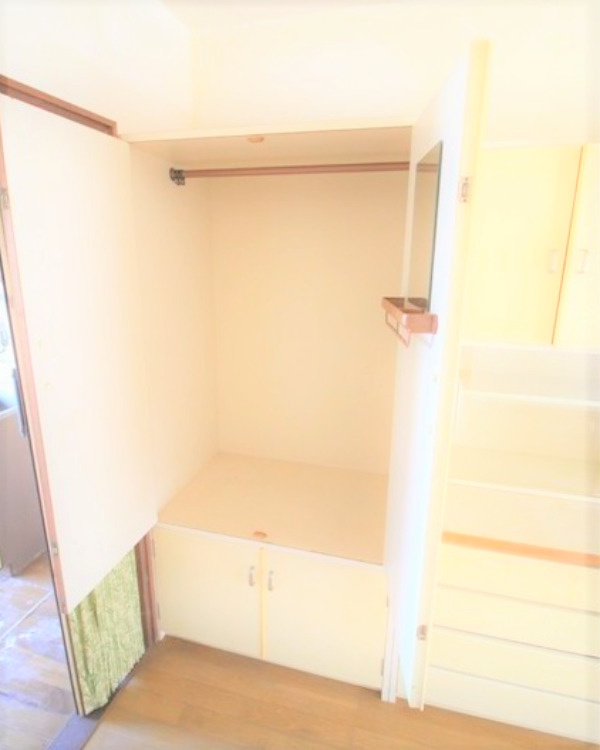 パジオン櫛原の収納|こまごまとしたものを収納できそうですね