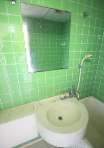 パジオン櫛原の洗面所|使いやすい洗面所です