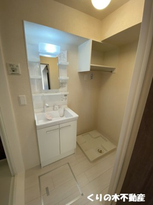 【洗面所】 | D-room Advance | 忙しい朝には欠かせない洗面所です（同タイプのお部屋です。現況を優先します。）