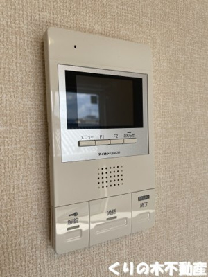【セキュリティ】 | D-room Advance | モニター付きインターホン完備