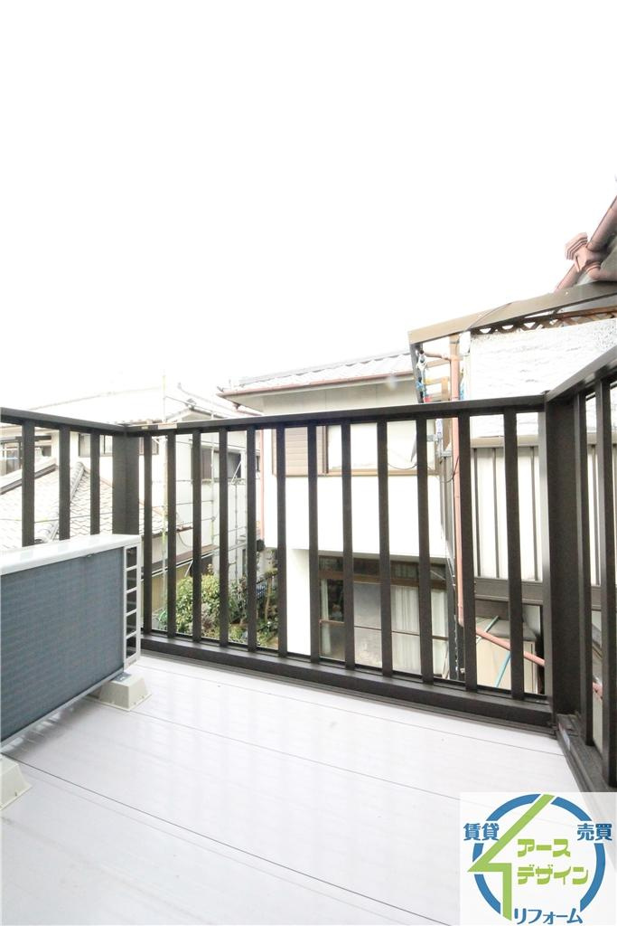 エステート北町のバルコニー