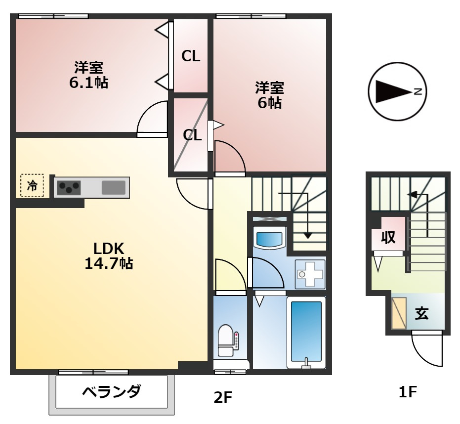 セレッソの間取り