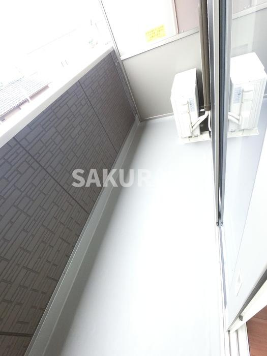 ココタリアⅡ Ａのバルコニー