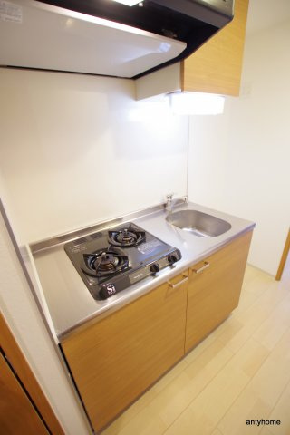レジュールアッシュ大阪城ノルド　仲介手数料無料のキッチン