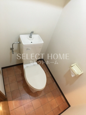 【トイレ】 | サンセールＮＹ | 落ち着いた色調のトイレです