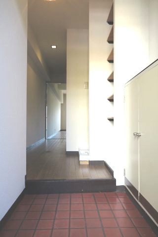 ユーロハイツ難波西の玄関